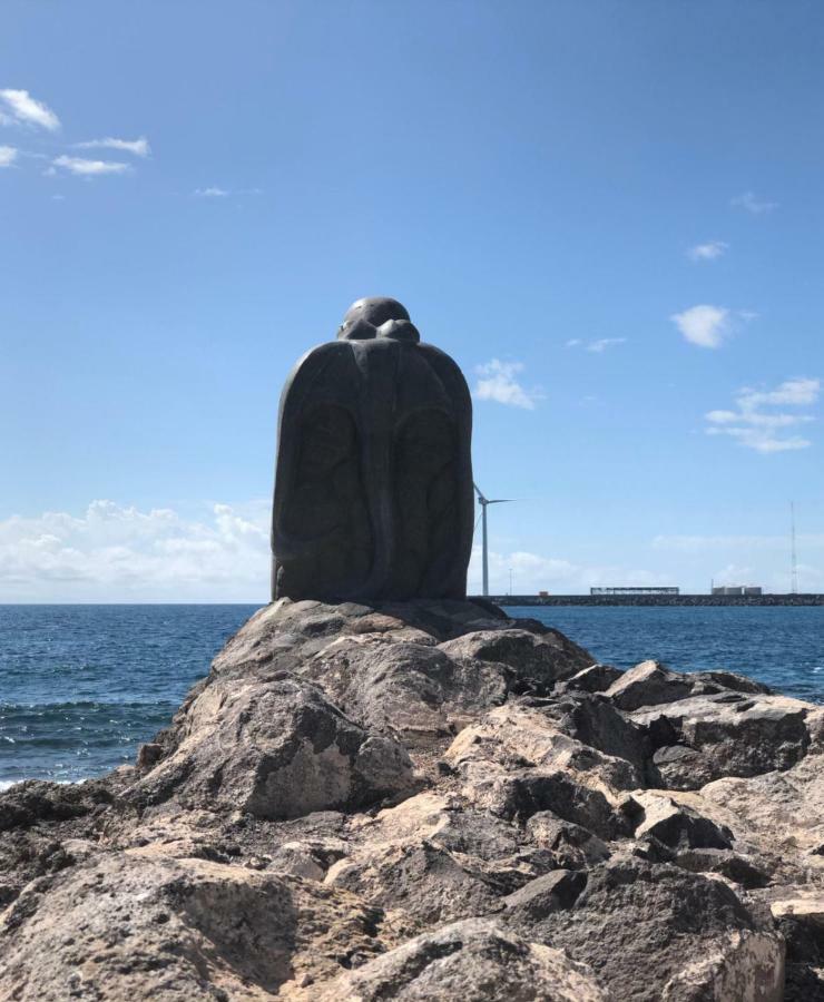 Apartamento "La Casa De La Playa" Con Wifi Y 3 Dormitorios Arinaga Esterno foto